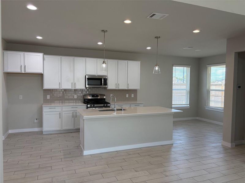 Furnished interior view inside a new home in Morton Creek Ranch, Katy (Image 11).