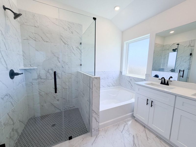 Furnished interior view inside a new home in Foxtail Palms, Manvel (Image 8).