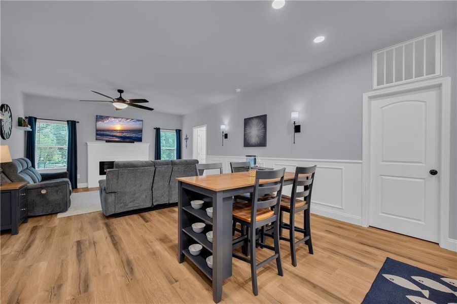 Furnished interior view inside a new home in , Lavonia (Image 8).