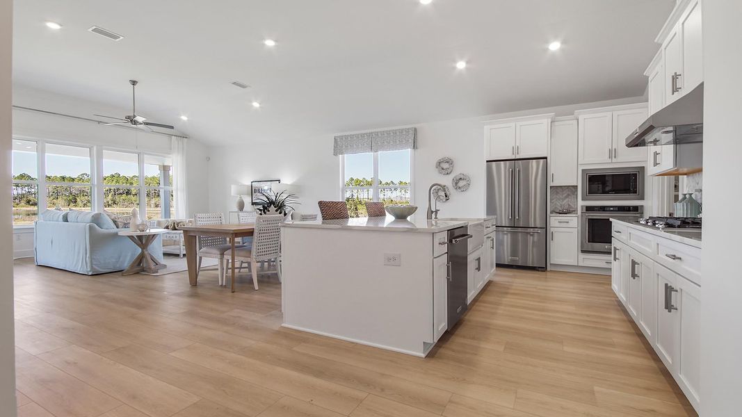 Representative furnished interior of a home built from the Jubilee by D.R. Horton in Breakfast Point East Phase II, Panama City Beach (Image 7).