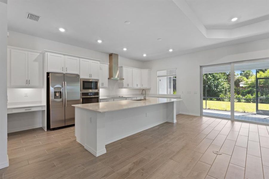 Furnished interior view inside a new home in Sandy Key, Fort Myers (Image 12).