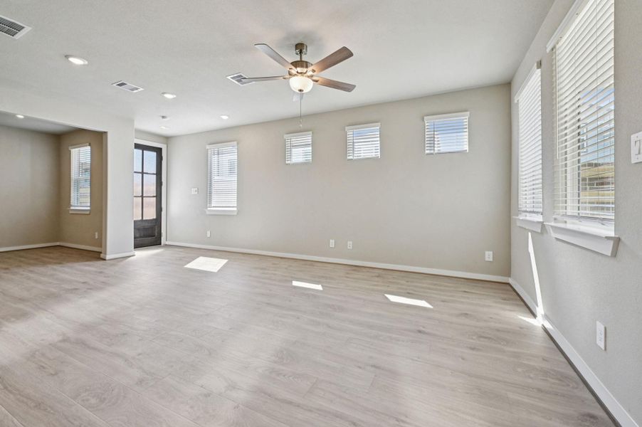 Photo is not of the actual home, but is an inspirational photo of builder’s model home and may depict options, furnishings, and/or decorator features that are not included