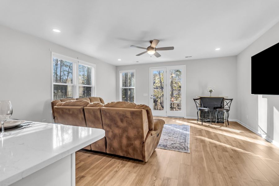Furnished interior view inside a new home in , Summerville (Image 12).