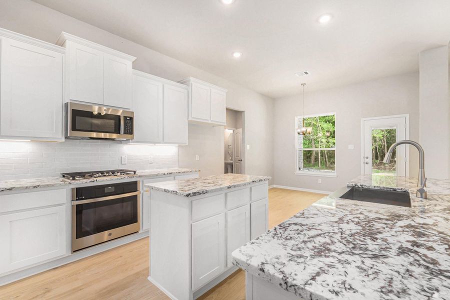 Furnished interior view inside a new home in , Bay City (Image 13).