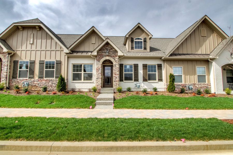 Courtyard Cottages - Elevation A (This is a model representation, the actual home)