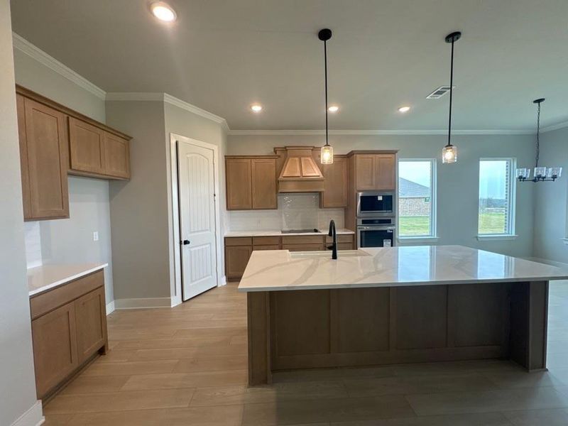 Furnished interior view inside a new home in Fannin Ranch, Leonard (Image 5). Furnished interior view inside a new home in Fannin Ranch, Leonard (Image 5).