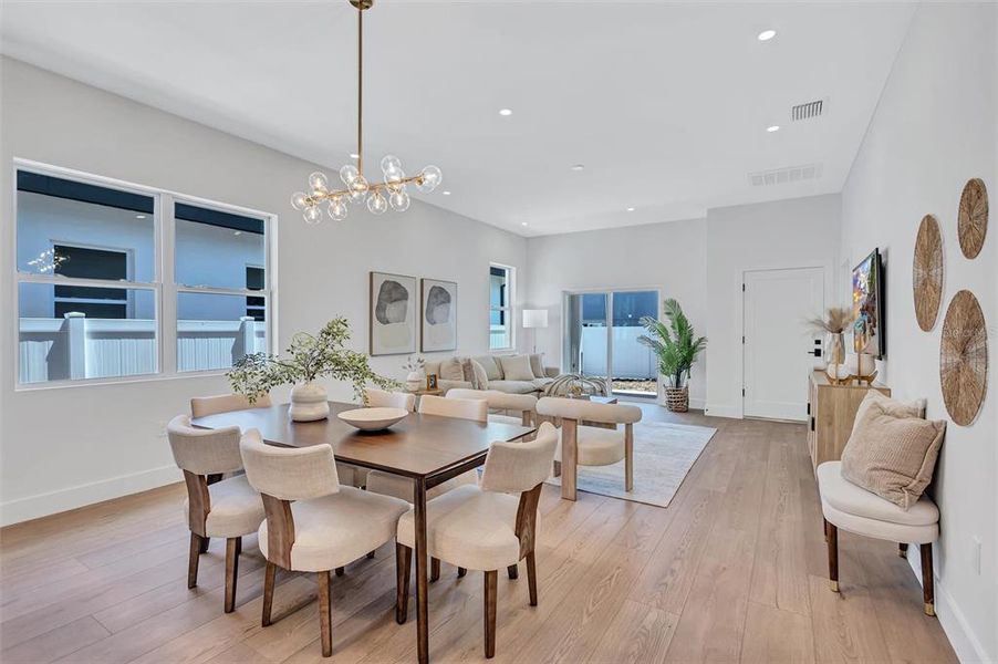 Furnished interior view inside a new home in , St. Petersburg (Image 15).