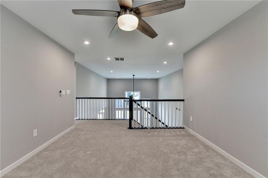 Spacious, unfurnished interior of a new home in The Reserve At Liberty Park, Braselton (Image 49).