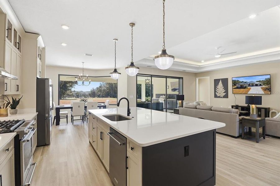 Furnished interior view inside a new home in , Lecanto (Image 32).