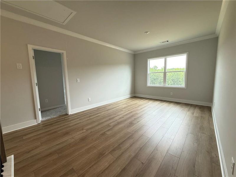 Spacious, unfurnished interior of a new home in Ponderosa Farms Manor, Gainesville (Image 15). Spacious, unfurnished interior of a new home in Ponderosa Farms Manor, Gainesville (Image 15).