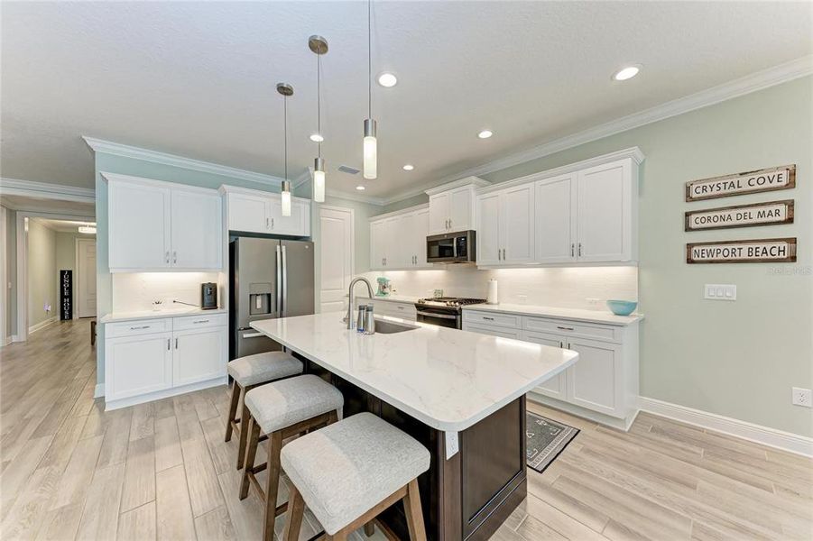 Furnished interior view inside a new home in , Parrish (Image 60).