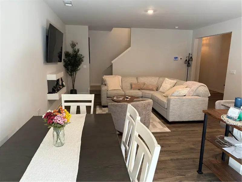 Furnished interior view inside a new home in , Dahlonega (Image 13). Furnished interior view inside a new home in , Dahlonega (Image 13).