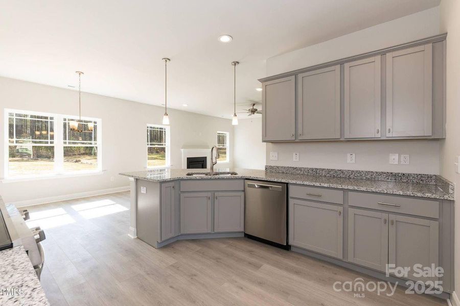 Furnished interior view inside a new home in Northlake, Statesville (Image 6).