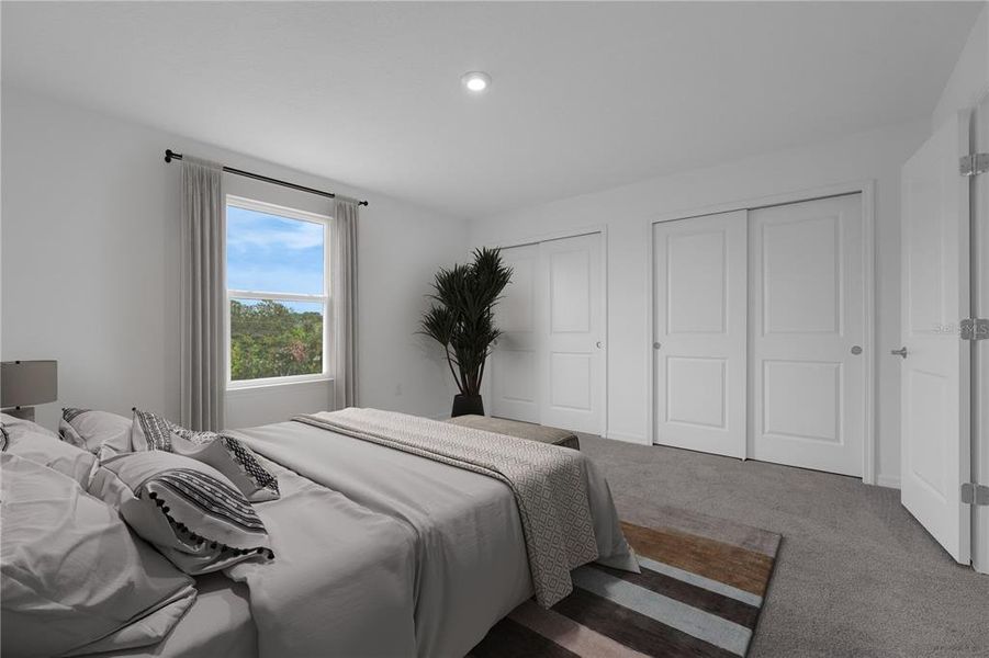 Furnished interior view inside a new home in Brack Ranch, St. Cloud (Image 17).