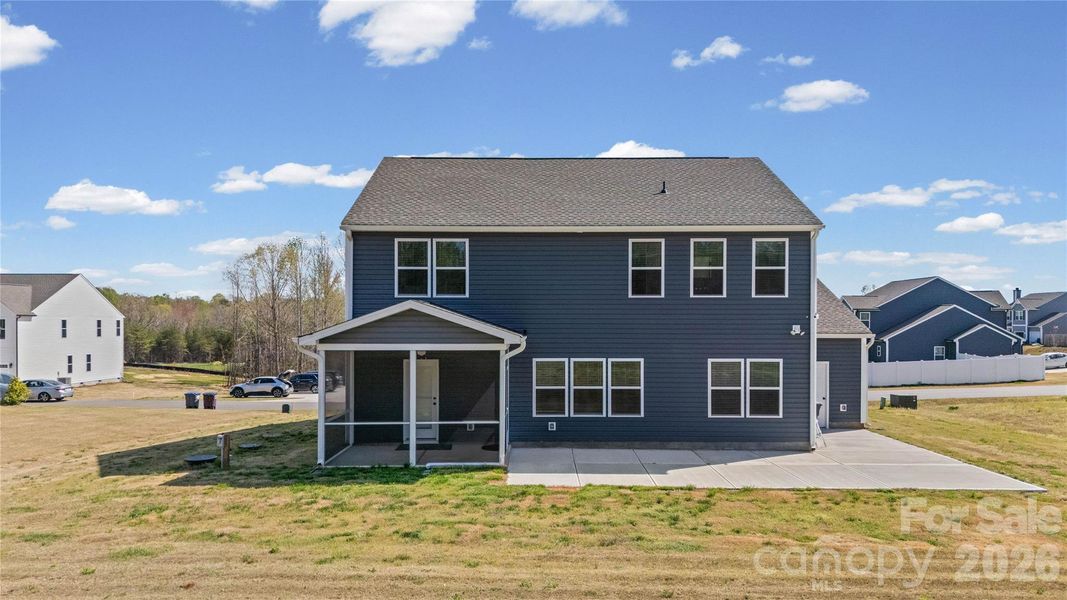 Exterior details and patio area of a home in , Statesville (Image 29). Exterior details and patio area of a home in , Statesville (Image 29).