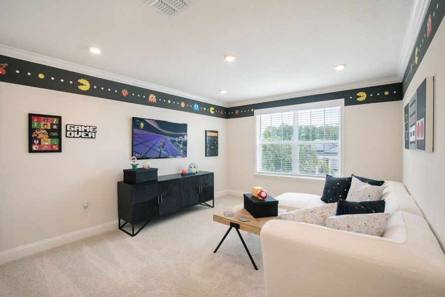 Representative furnished interior of a home built from the Carlisle by Maronda Homes in Benton Hills, Brooksville (Image 16).