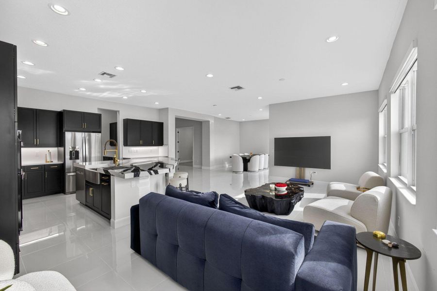 Furnished interior view inside a new home in , Westlake (Image 18).