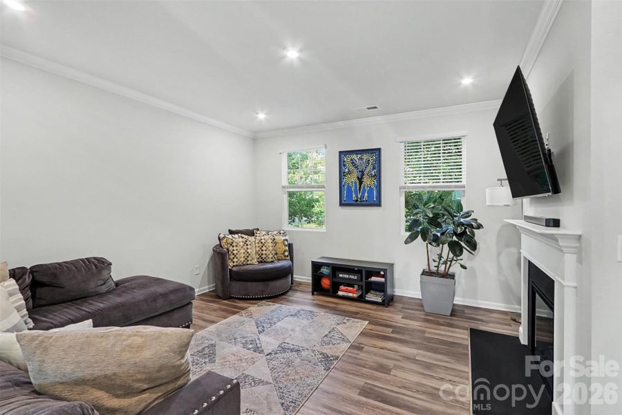 living room on 2nd floor