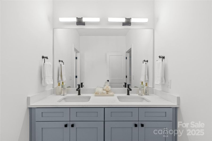 Furnished interior view inside a new home in , Charlotte (Image 23).