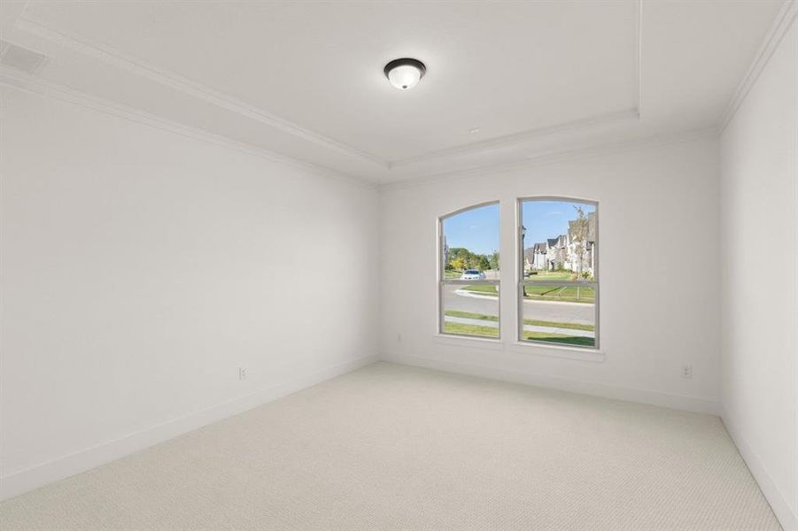 Spacious, unfurnished interior of a new home in Trails at Cottonwood Creek, Rowlett (Image 26). Spacious, unfurnished interior of a new home in Trails at Cottonwood Creek, Rowlett (Image 26).