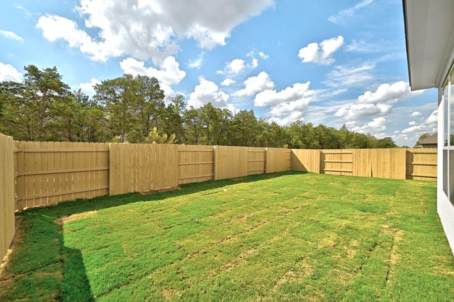 Exterior details and patio area of a home in The Colony - 50', Bastrop (Image 4).