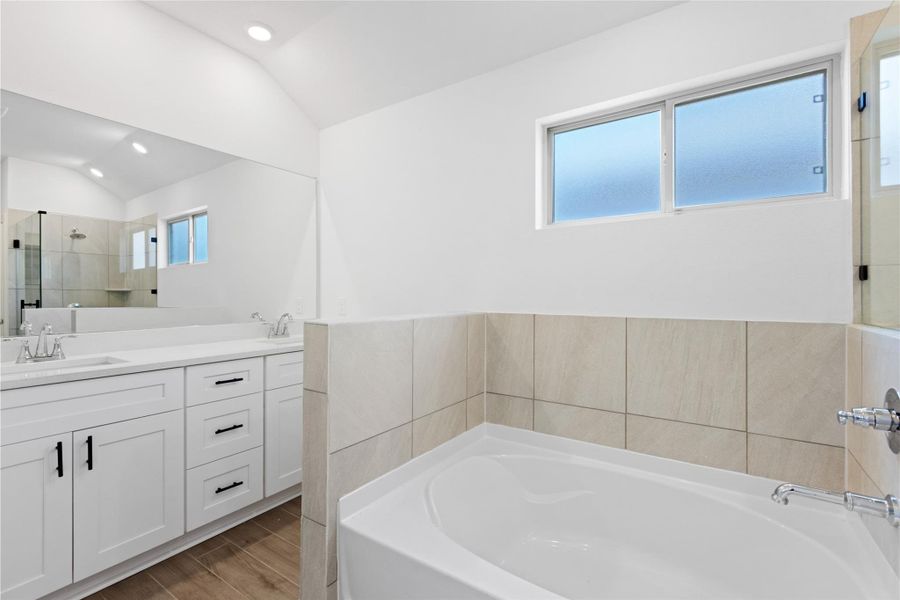 Furnished interior view inside a new home in Crosby Farms, Crosby (Image 5). Furnished interior view inside a new home in Crosby Farms, Crosby (Image 5).