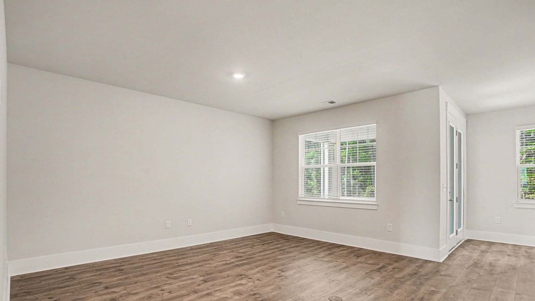 Representative unfurnished interior of a home built from the Acadia by D.R. Horton in Chapman Village, Conway (Image 8). Representative unfurnished interior of a home built from the Acadia by D.R. Horton in Chapman Village, Conway (Image 8).