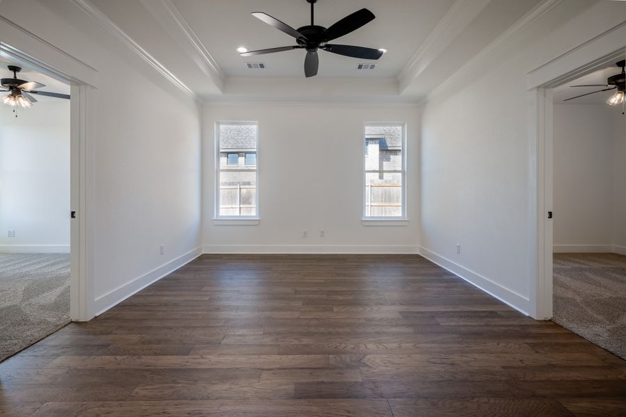 Representative unfurnished interior of a home built from the The Savannah by Reece Homes in Stella Ranch, Bryan (Image 28). Representative unfurnished interior of a home built from the The Savannah by Reece Homes in Stella Ranch, Bryan (Image 28).
