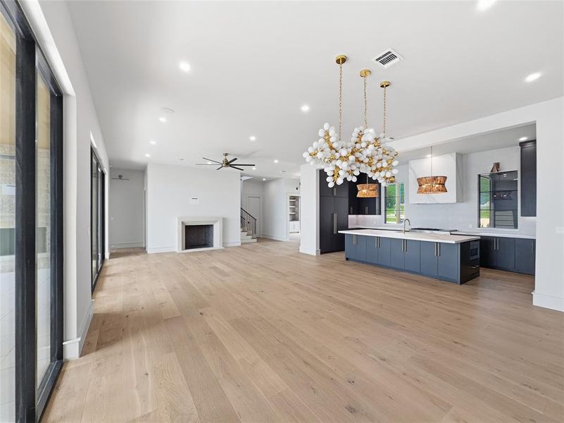 Furnished interior view inside a new home in , Graford (Image 10).