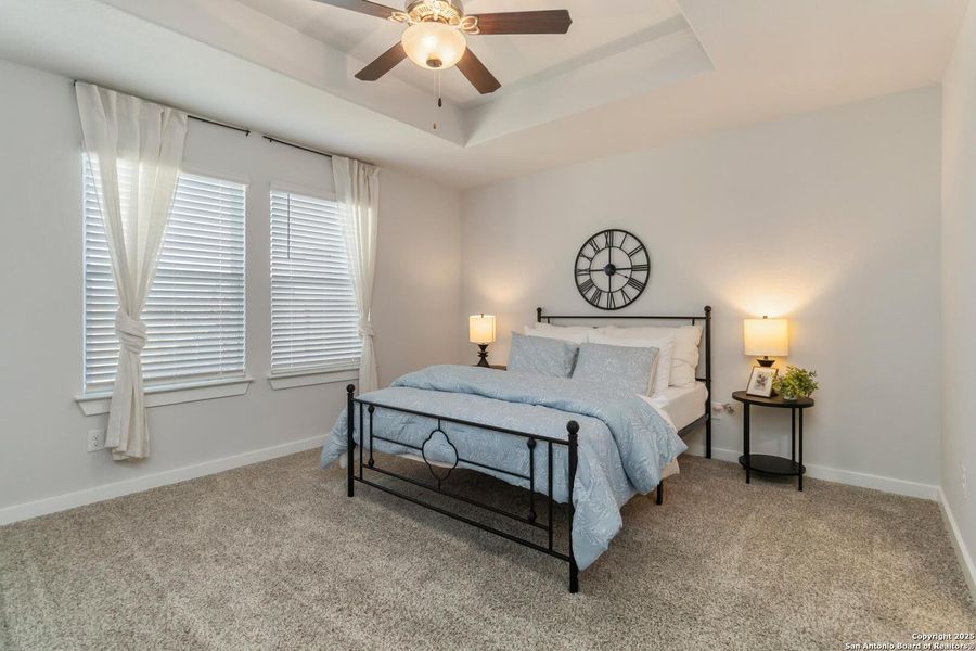 Furnished interior view inside a new home in Katzer Ranch, Converse (Image 11). Furnished interior view inside a new home in Katzer Ranch, Converse (Image 11).