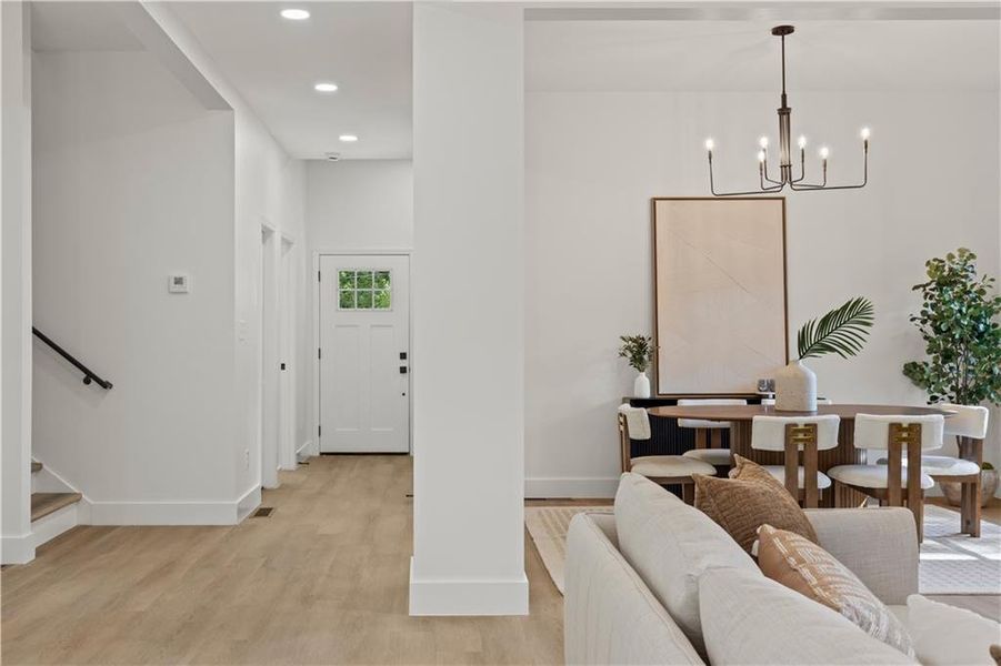 Furnished interior view inside a new home in , Scottdale (Image 12).