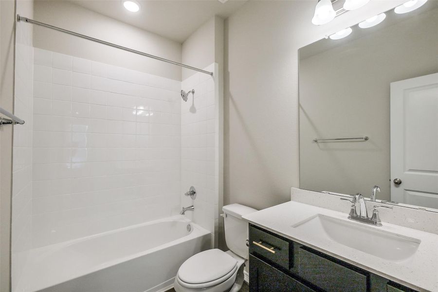 Furnished interior view inside a new home in , Houston (Image 10).