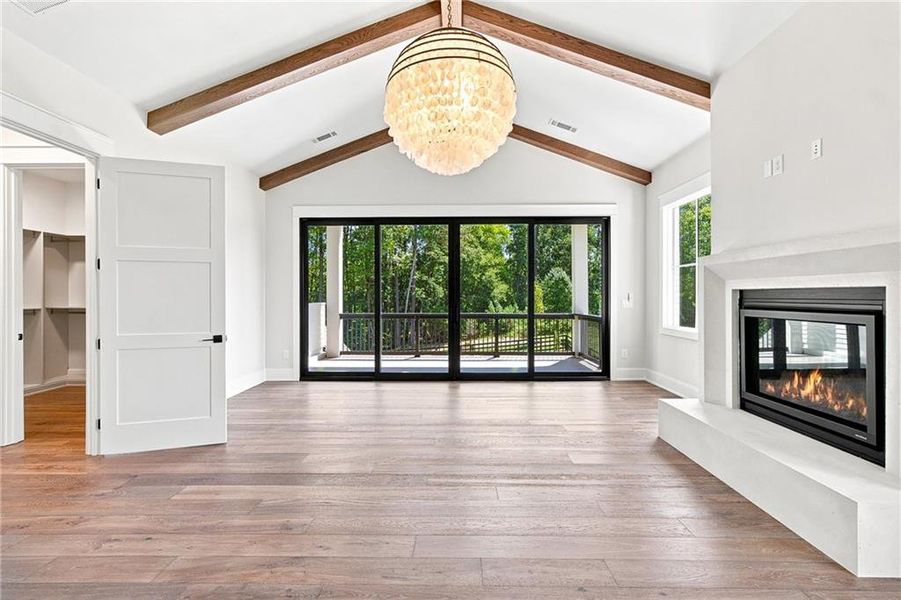 Spacious, unfurnished interior of a new home in , Milton (Image 26).