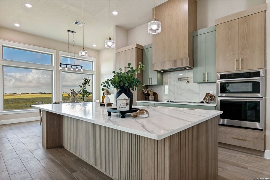 Furnished interior view inside a new home in , La Vernia (Image 19).