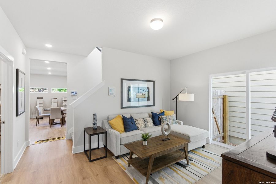 Furnished interior view inside a new home in Rose Hill, San Antonio (Image 31).