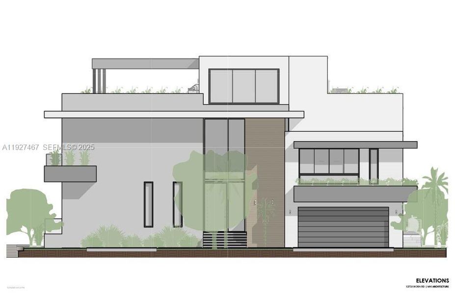 Exterior rendering of this home design in , North Miami, FL (Image 9). Exterior rendering of this home design in , North Miami, FL (Image 9).