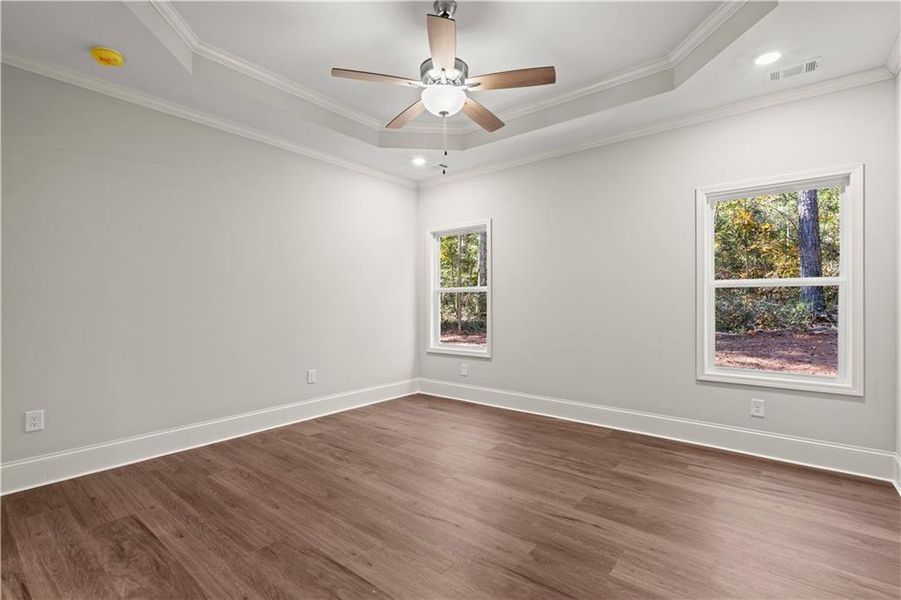 Spacious, unfurnished interior of a new home in , Bowdon (Image 28).