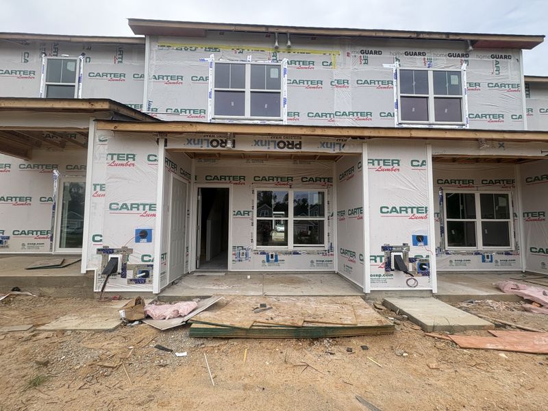 In-progress construction of a new home in Caroleton Townhomes, Grovetown, GA (Image 17). In-progress construction of a new home in Caroleton Townhomes, Grovetown, GA (Image 17).