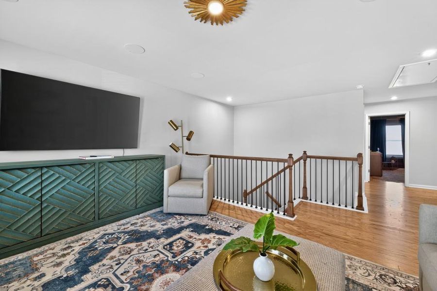 Furnished interior view inside a new home in Reunion, Flowery Branch (Image 75).