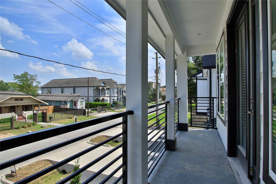 Exterior details and patio area of a home in Shady Acres, Houston (Image 3). Exterior details and patio area of a home in Shady Acres, Houston (Image 3).