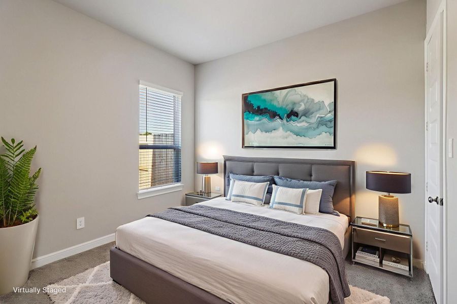 Furnished interior view inside a new home in Kemah Crossing - Luxe Series, Kemah (Image 9).