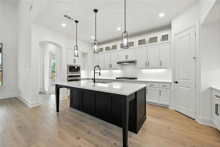 Furnished interior view inside a new home in Wildflower Ranch: 50ft. lots, Dish (Image 4). Furnished interior view inside a new home in Wildflower Ranch: 50ft. lots, Dish (Image 4).