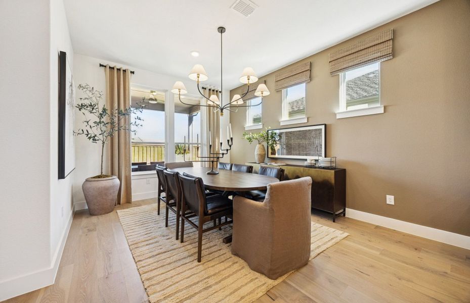 Representative furnished interior of a home built from the Stellar by Del Webb in Del Webb at Trinity Falls, McKinney (Image 17). Representative furnished interior of a home built from the Stellar by Del Webb in Del Webb at Trinity Falls, McKinney (Image 17).