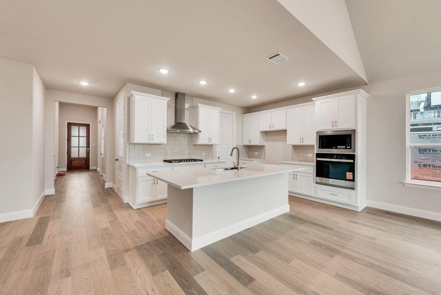 Furnished interior view inside a new home in Wildflower Ranch, Fort Worth (Image 12).