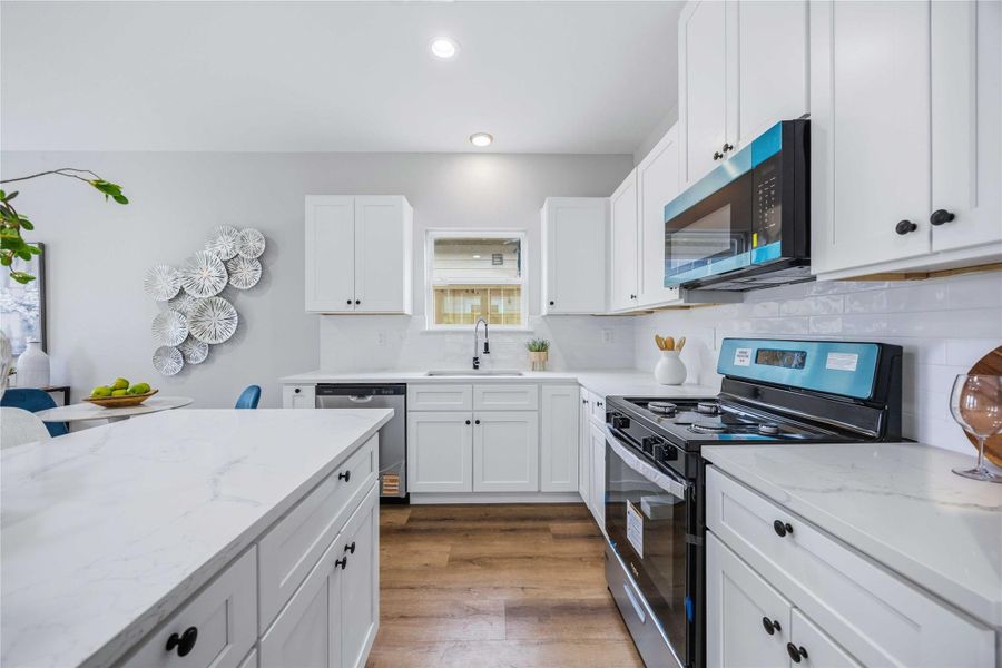 Furnished interior view inside a new home in , Houston (Image 9). Furnished interior view inside a new home in , Houston (Image 9).