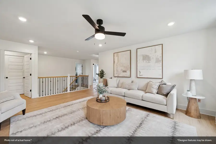 Furnished interior view inside a new home in Gates at Windermere, Blythewood (Image 17).