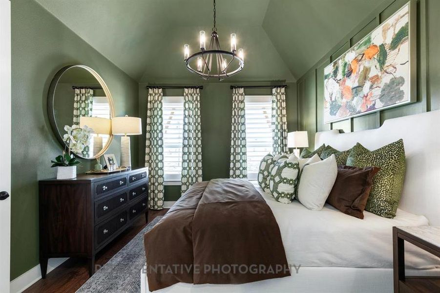 Furnished interior view inside a new home in , Royse City (Image 25).