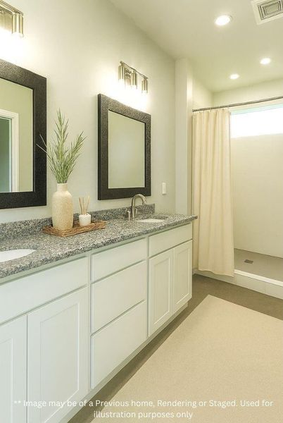 Furnished interior view inside a new home in , Trinity (Image 5).