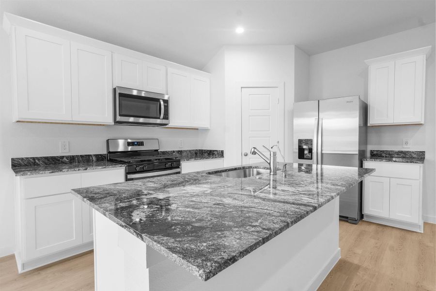 Furnished interior view inside a new home in Riverwood Ranch, Angleton (Image 9).