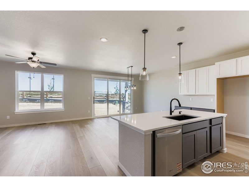 Furnished interior view inside a new home in Barefoot Lakes, Firestone (Image 11).